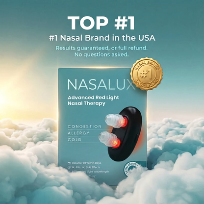 NasaLux Red Light Nasal Relief